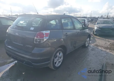 2008 Toyota Matrix Xr z USA, uszkodzony, nr VIN 2T1KR30E78C711739